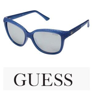 Guess Turquoise Lightweight Plastic Frame Glasses